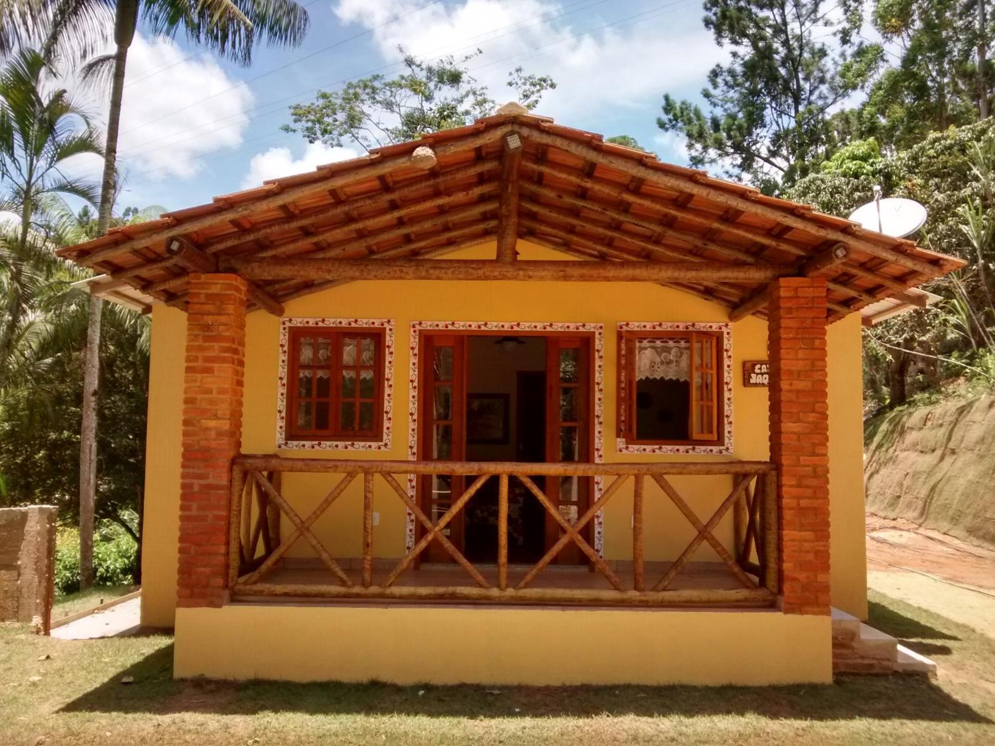 Casa Da Jaqueira 03 Quartos Em Santa Teresa Es Villa Esterno foto